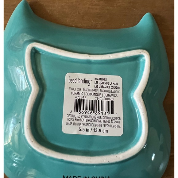 Ceramic Owl trinket dish. Measures 5.5”x5” perfect condition - Picture 2 of 2